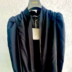 AUTHENTIC TOM FORD BLACK BLOUSE